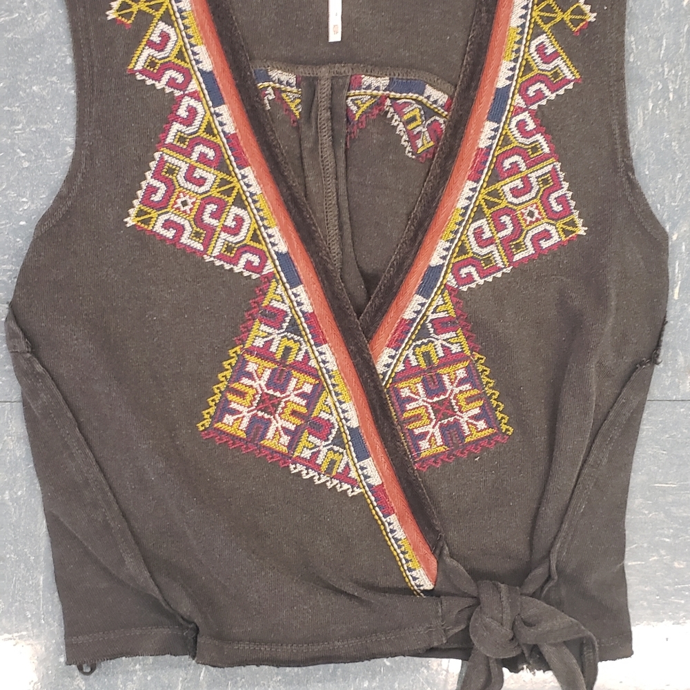 Free people wrap top
